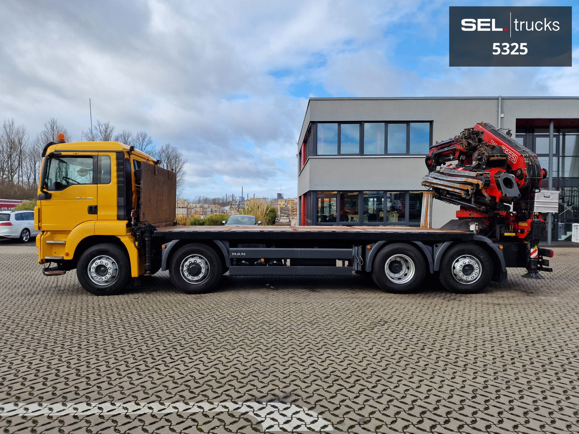 MAN TGS 35.480 8X4H-6 BL Truck. SEL Trucks. Used trucks from Germany. Fast  & easy export service!