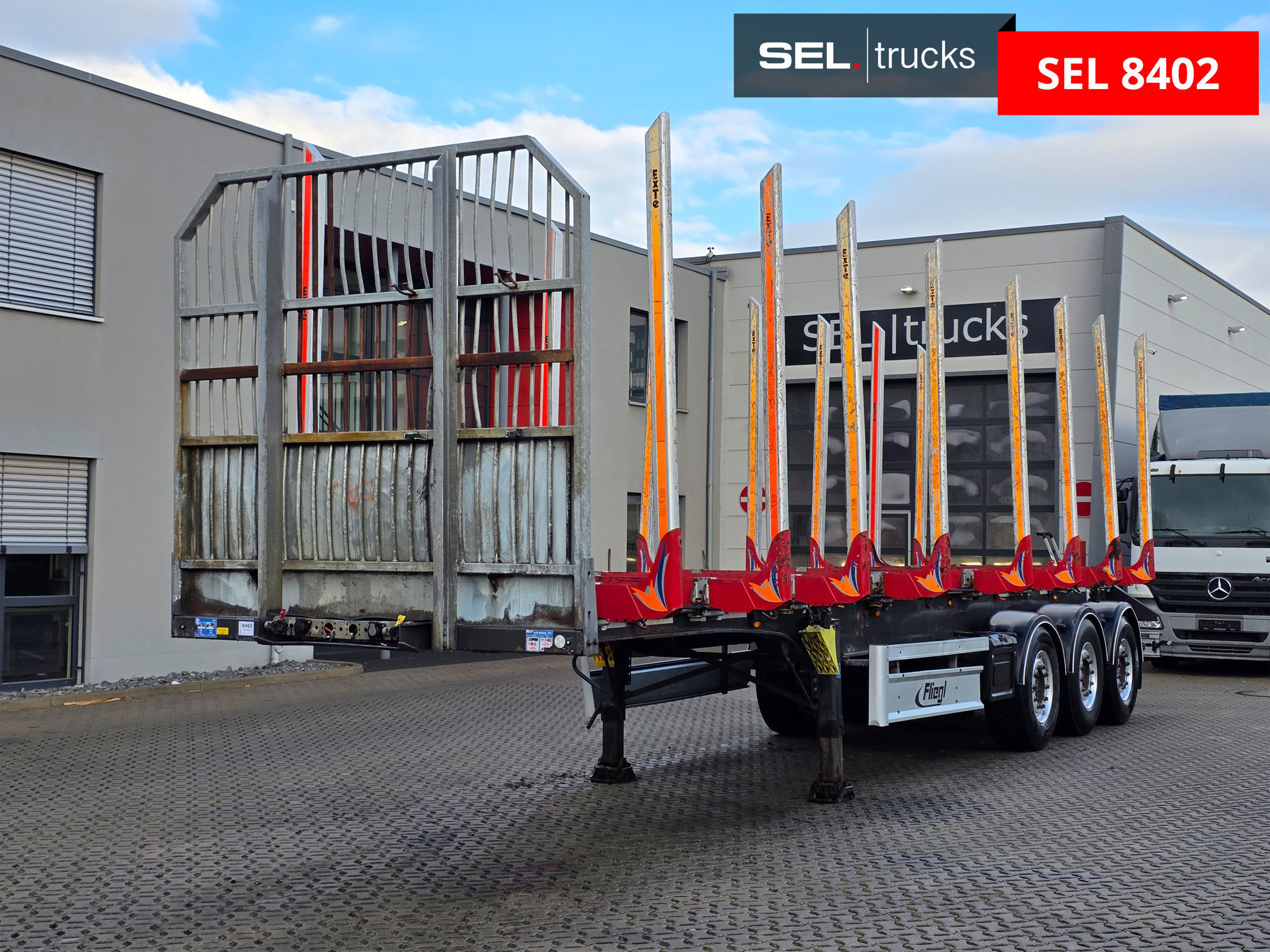 Fliegl SDS 390 used Trailer