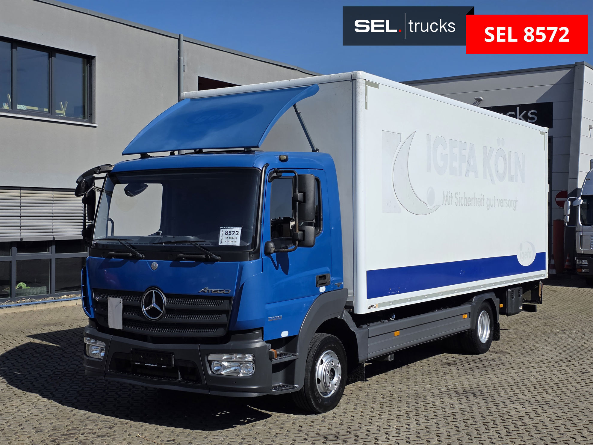 Mercedes-Benz Atego 1223 used Trucks