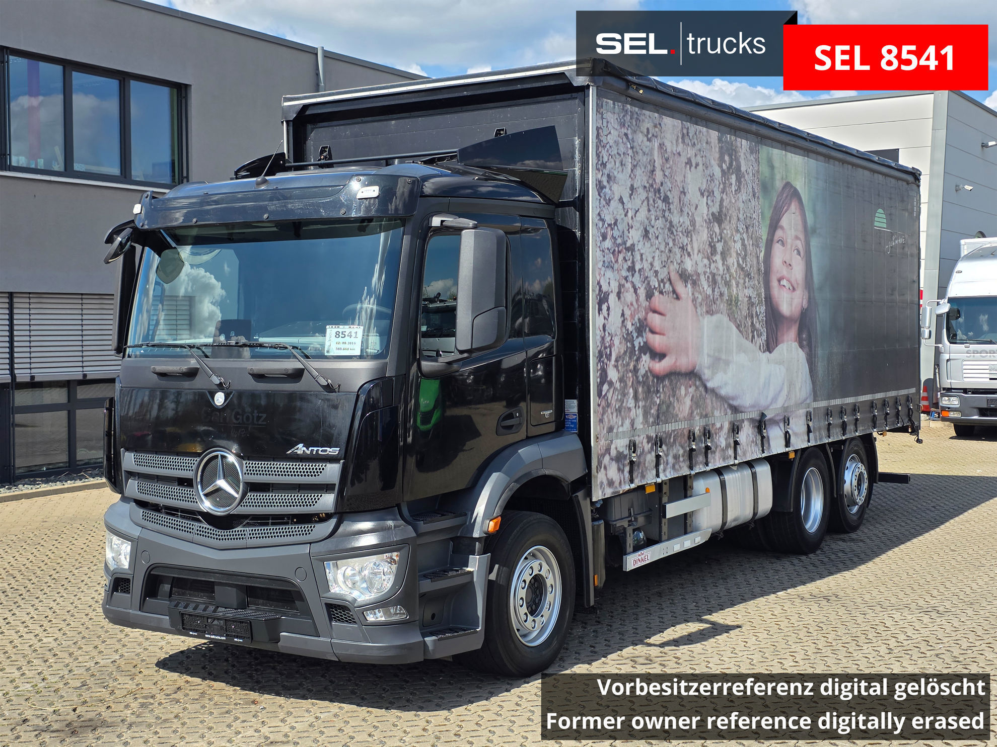 Mercedes-Benz Antos 1840 used Trucks