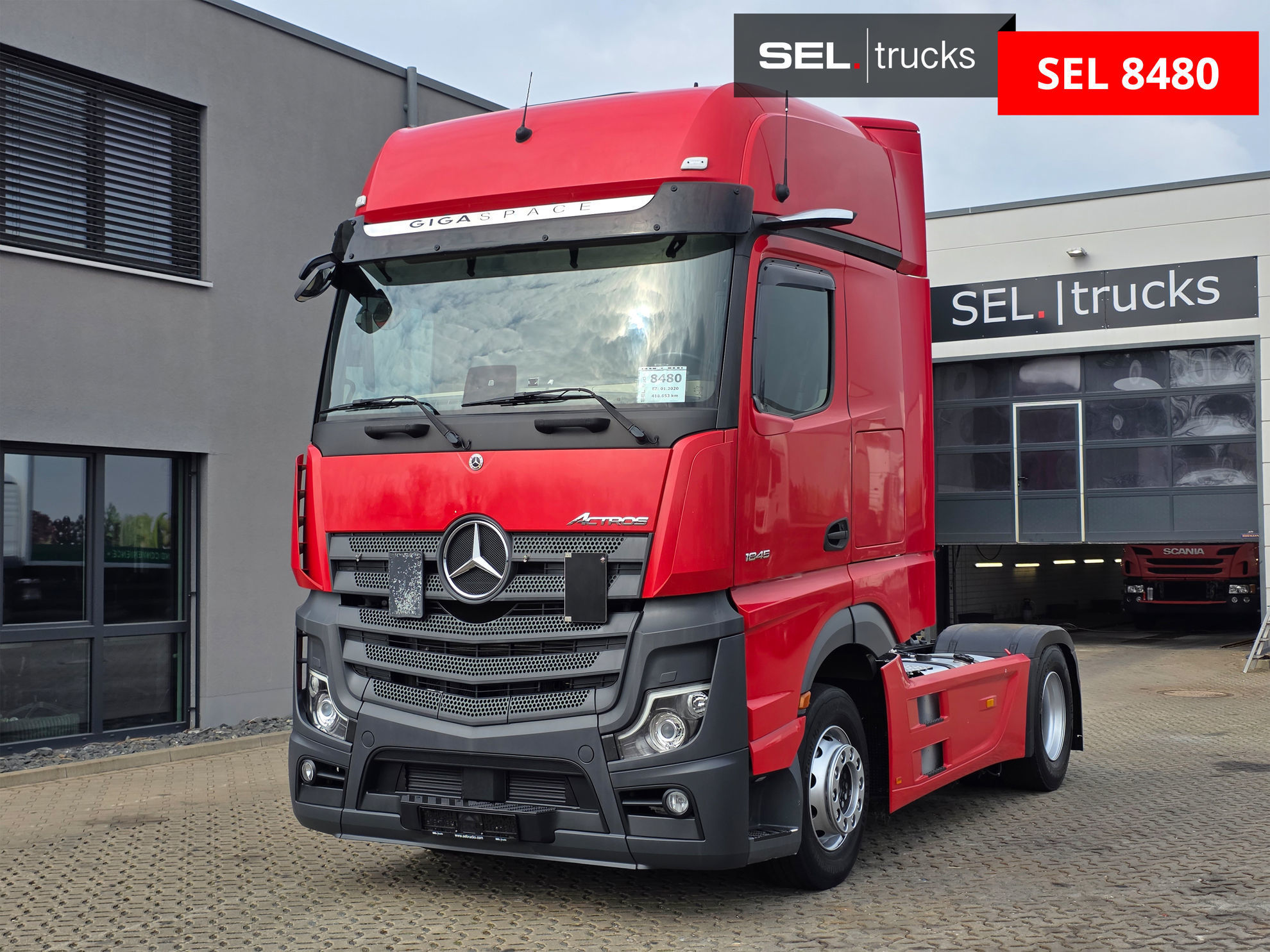 Mercedes-Benz Actros 1845 used Trucks