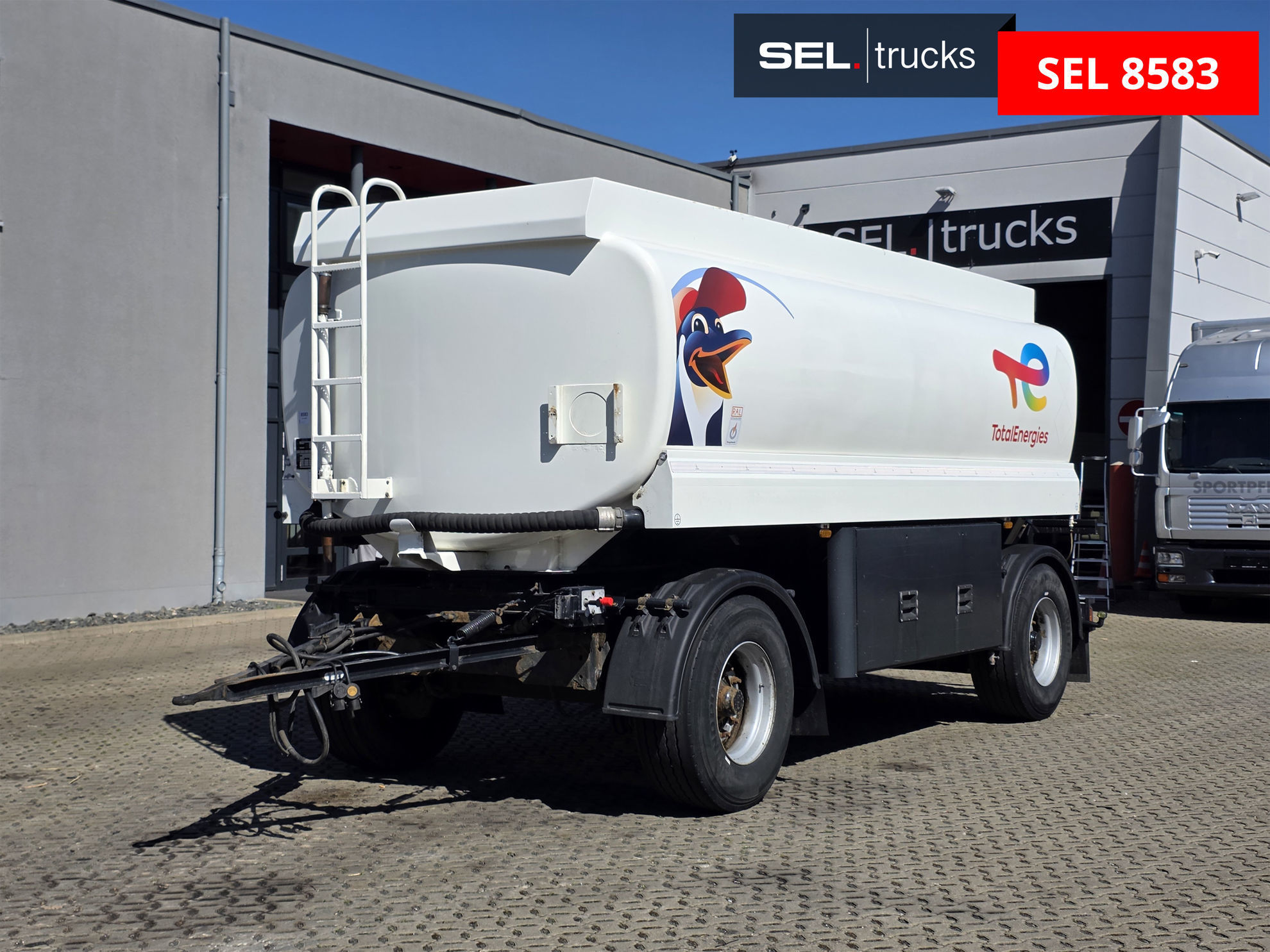 Lindner & Fischer TAN 185 L used Trailer