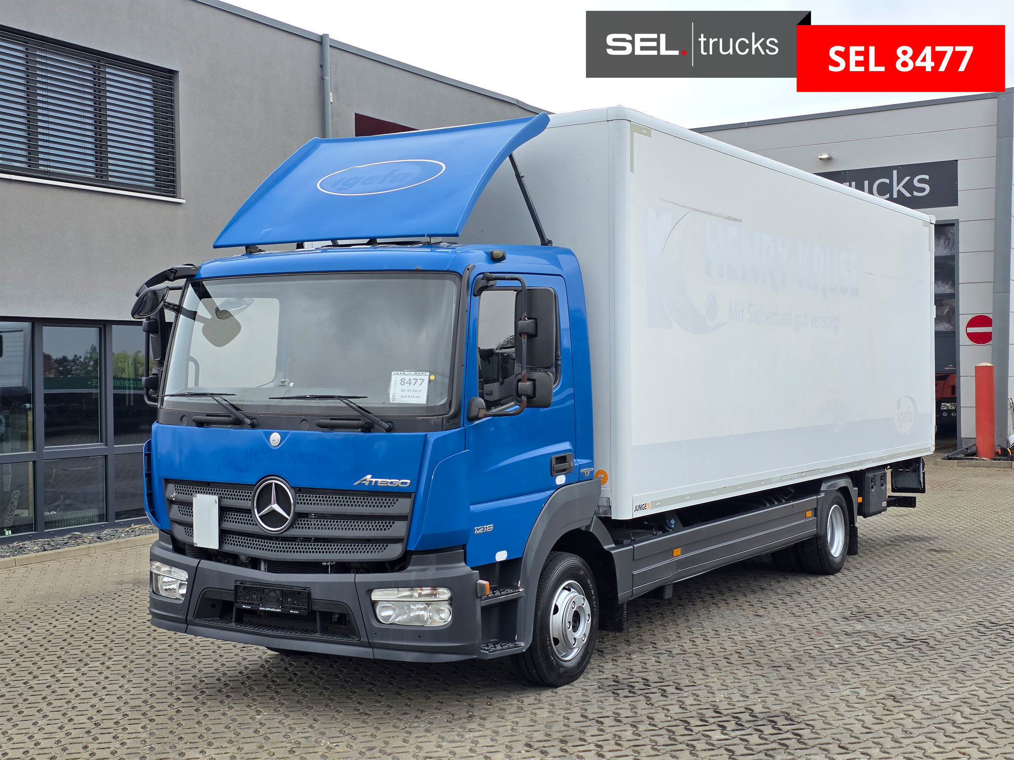 Mercedes-Benz Atego 1218 used Trucks