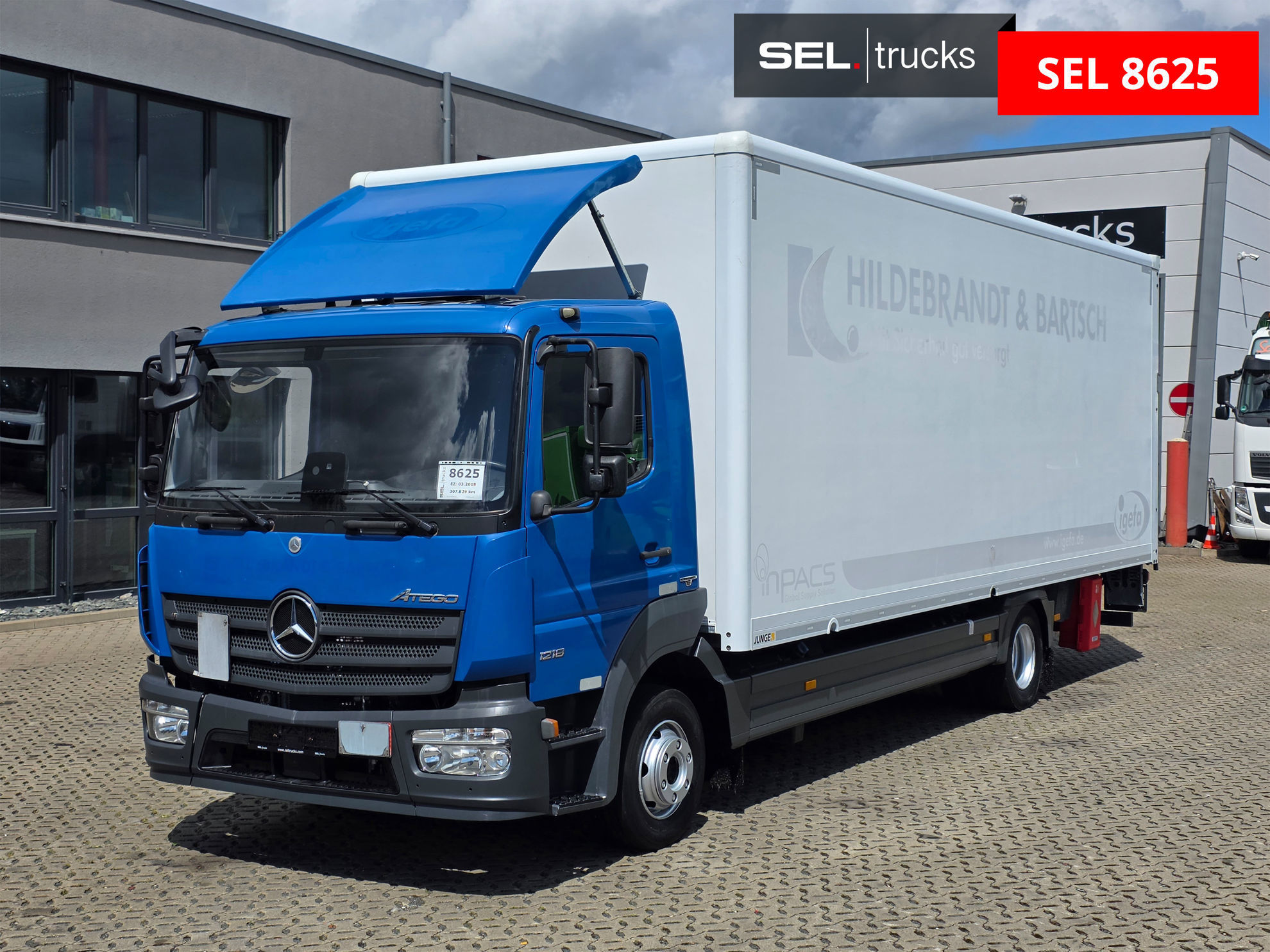 Mercedes-Benz Atego 1218 used Trucks