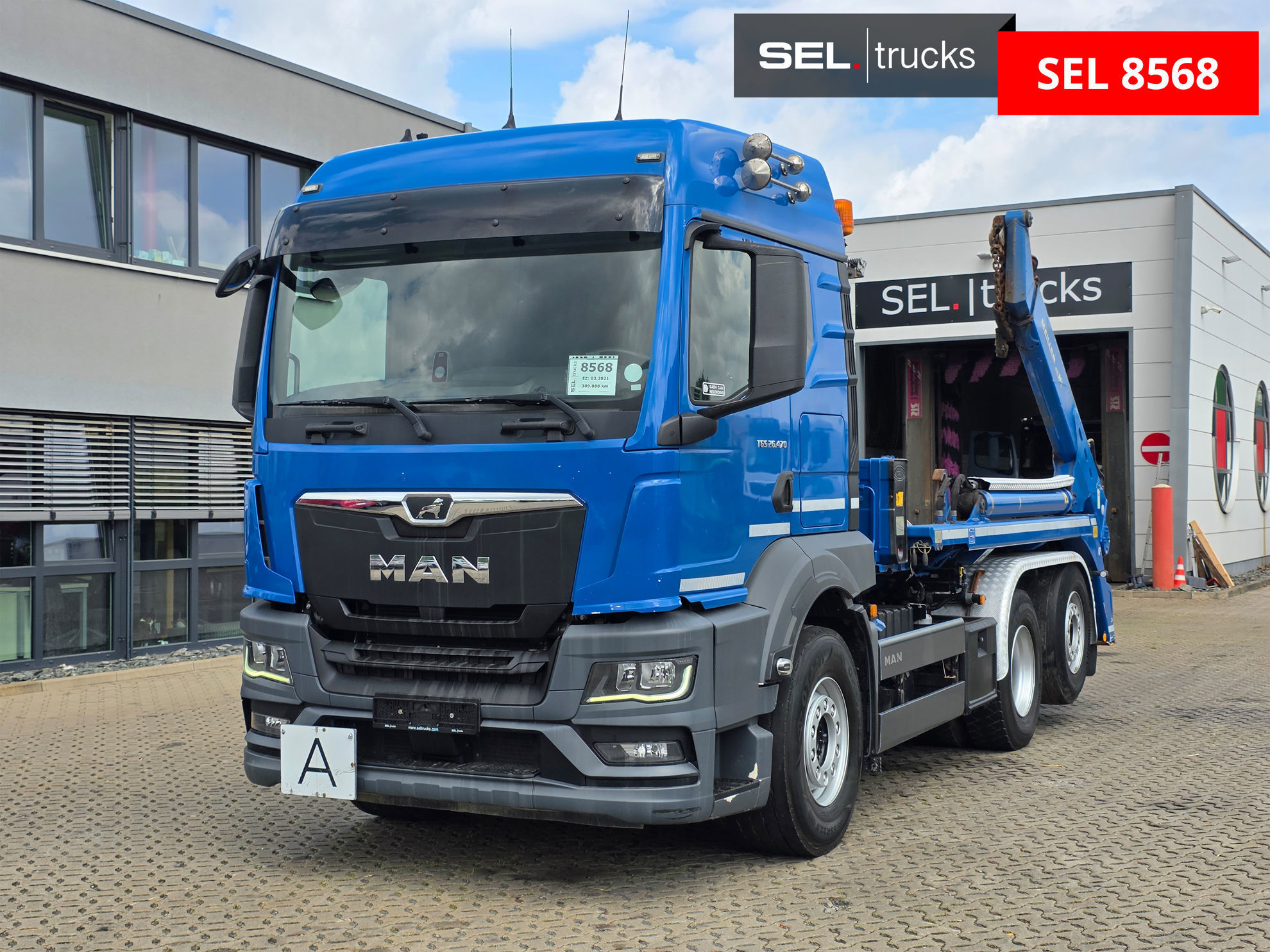 MAN TGS 26.470 6x2-4 BL CH used Trucks