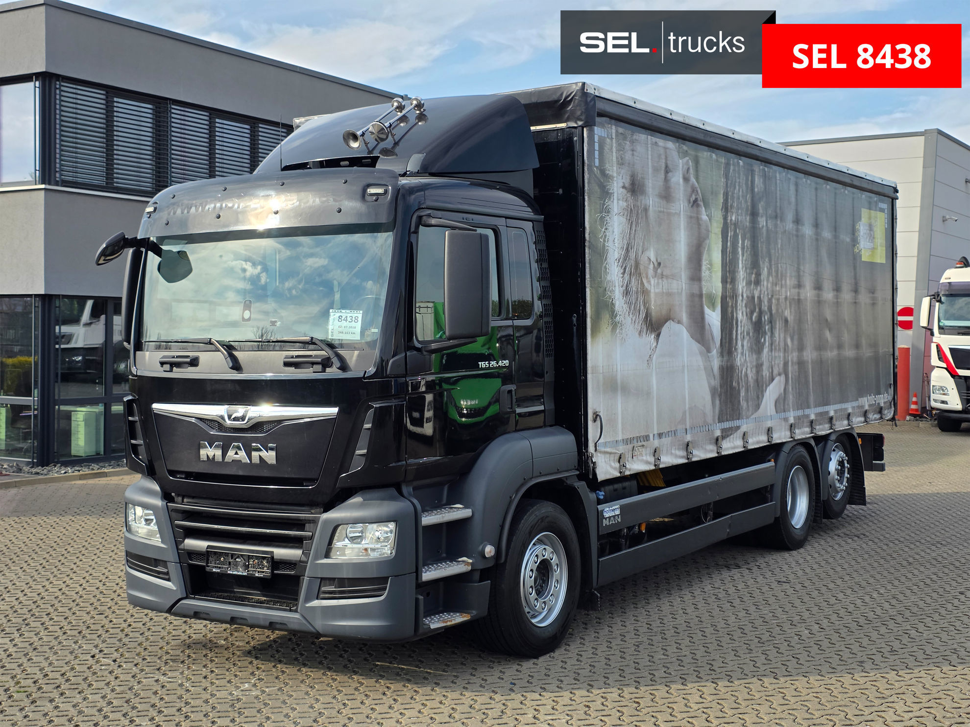 MAN TGS 26.420 6x2-4 BL used Trucks