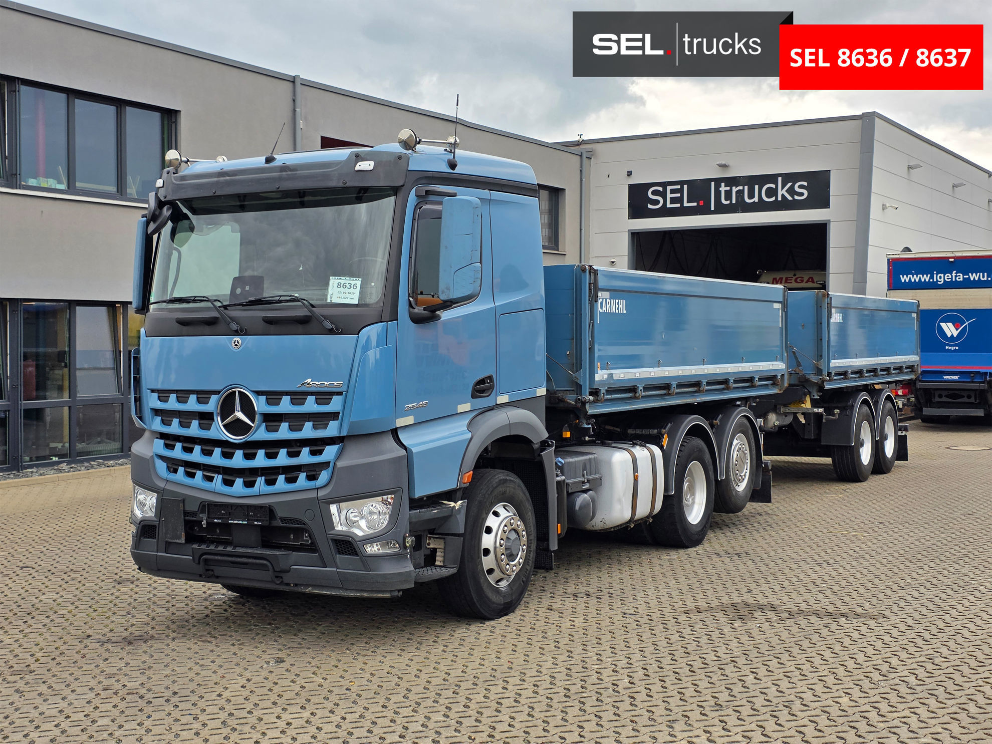 Mercedes-Benz Arocs 2546 used Trucks