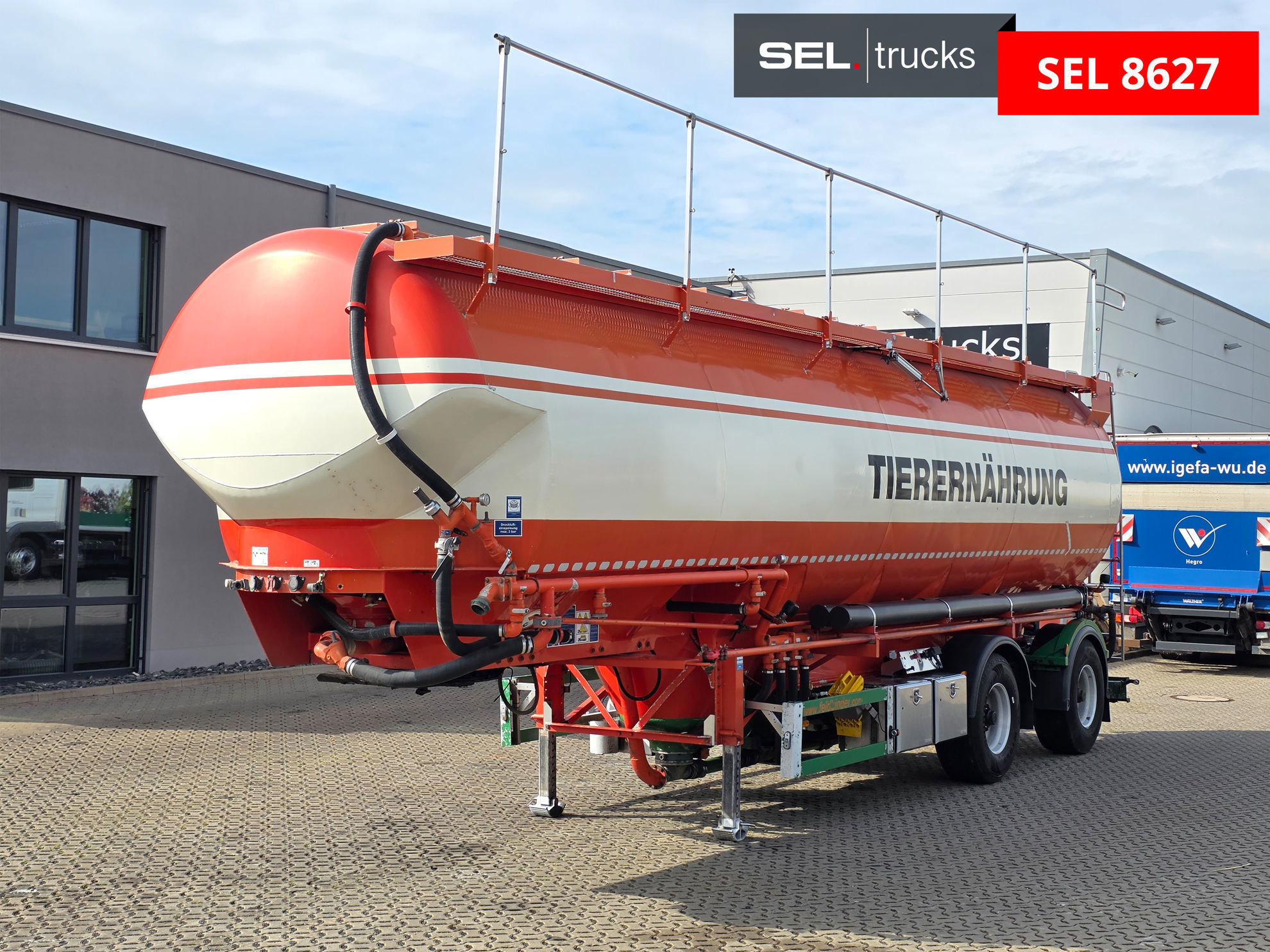 Feldbinder EUT 52.2 used Trailer