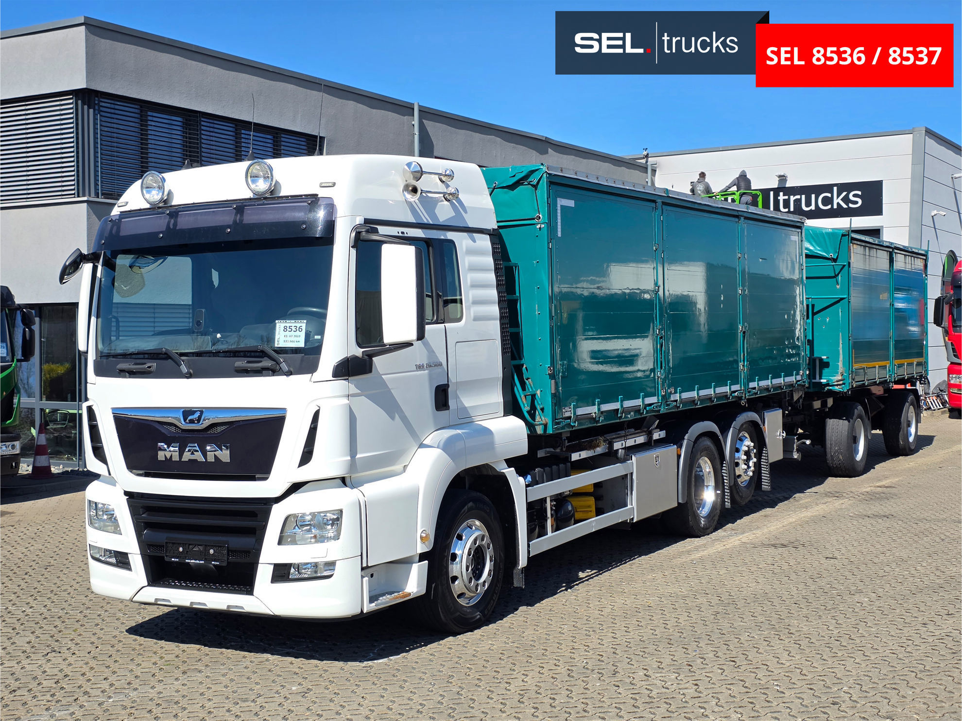 MAN TGS 26.500 6x2-4 LL used Trucks