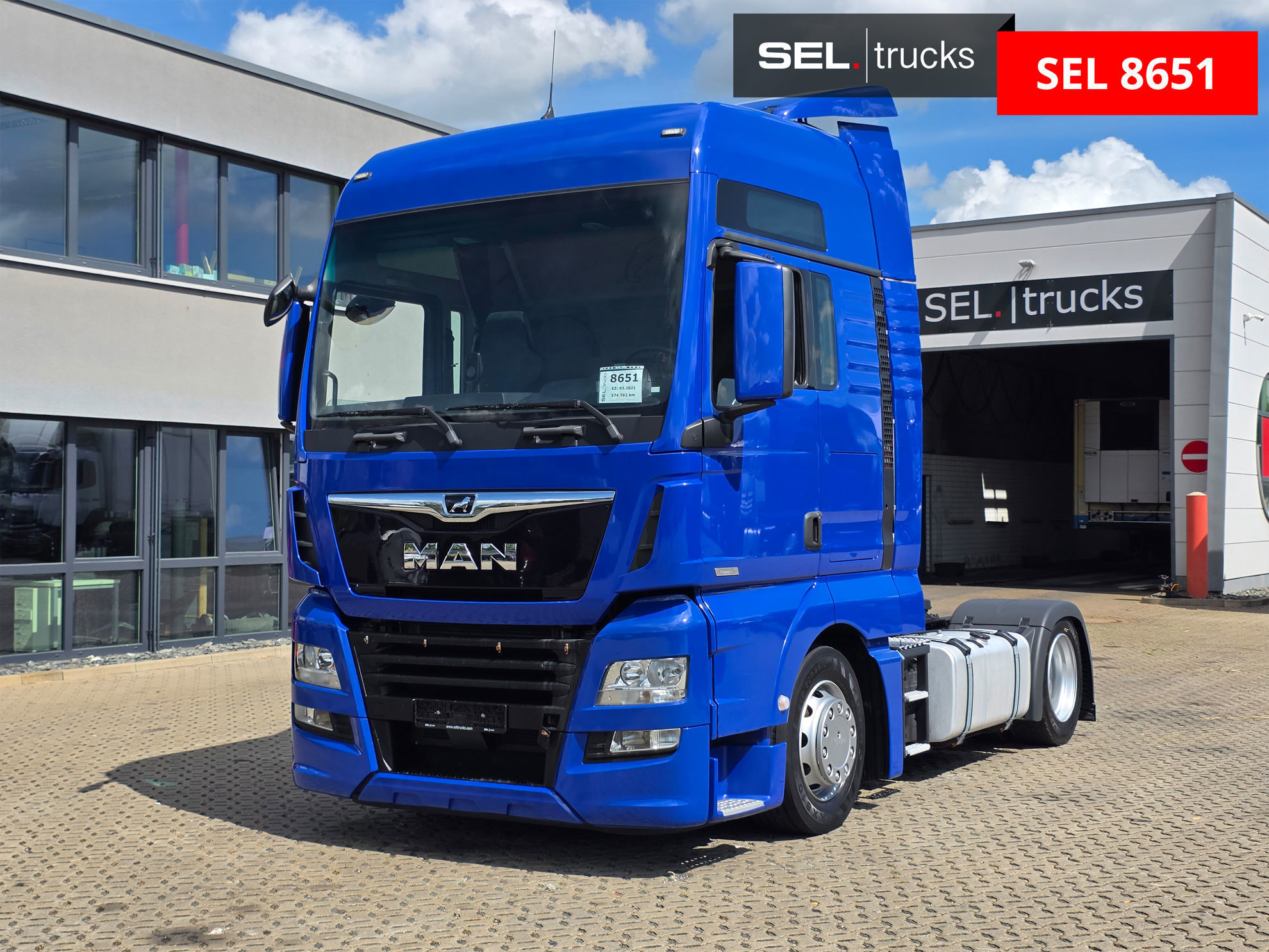 MAN TGX 18.470 4X2 LLS-U used Trucks
