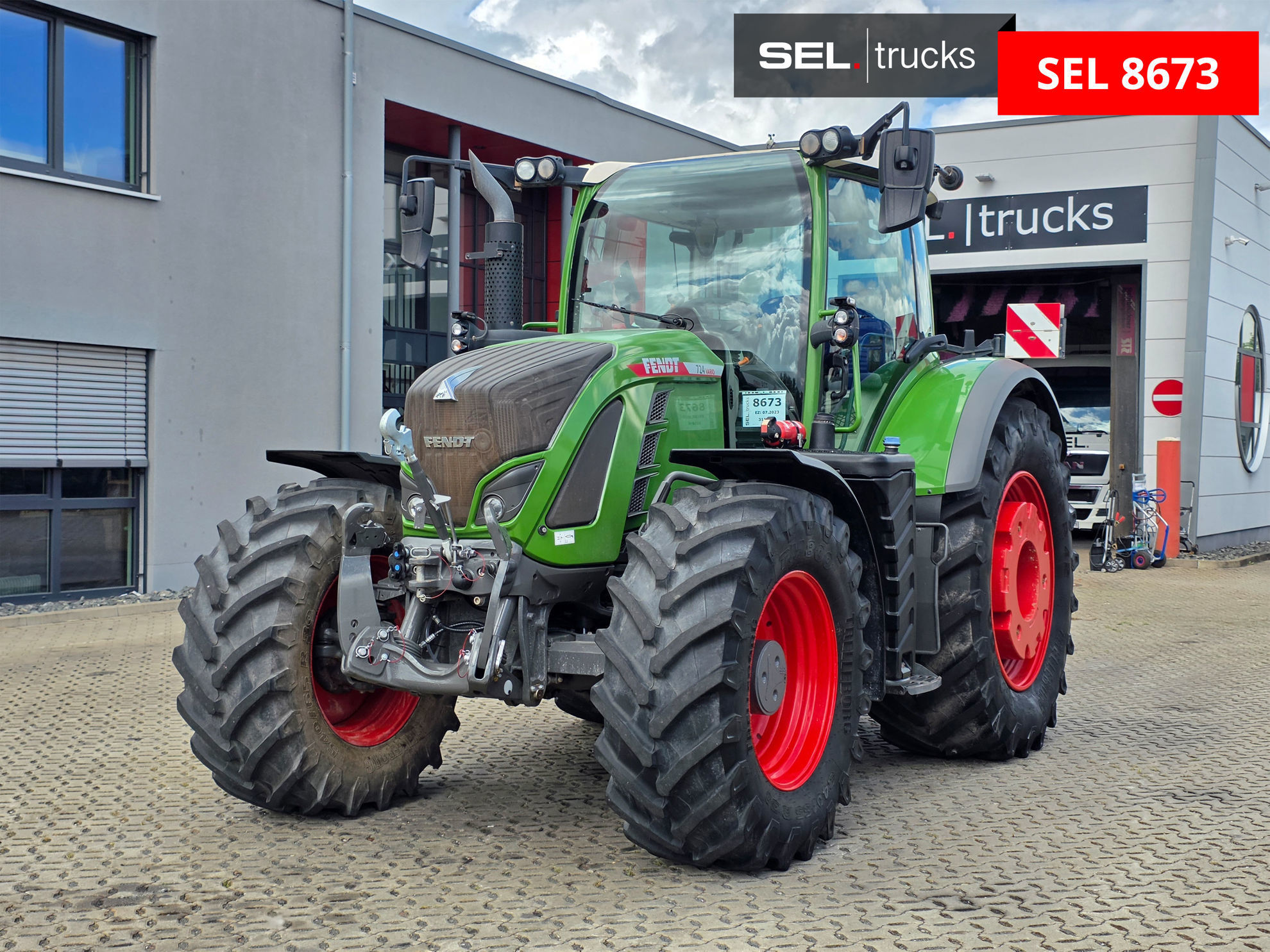 Fendt 724 Vario Agricultural used Tractor used Tractor