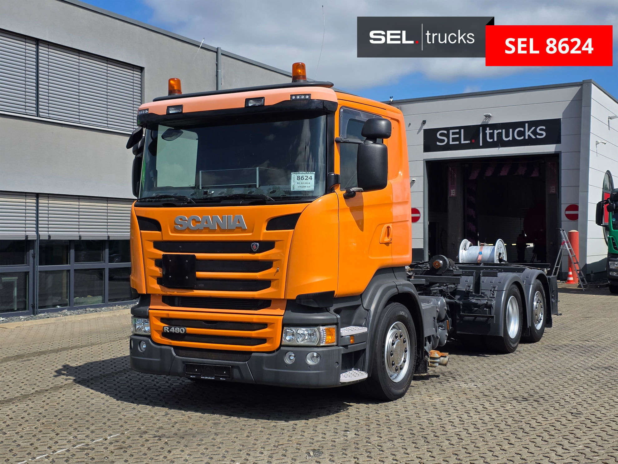 Scania R 480 LB6X2*4MB used Trucks