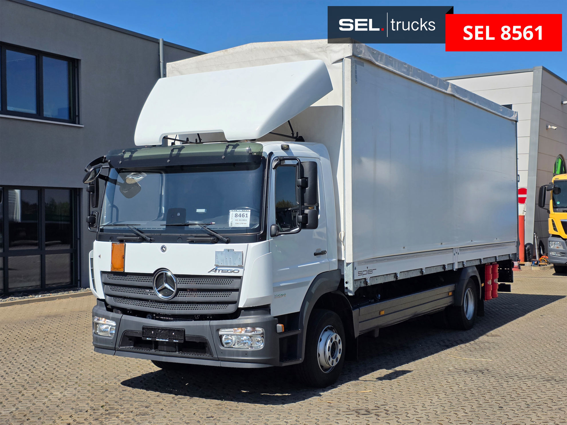 Mercedes-Benz Atego 1224 used Trucks