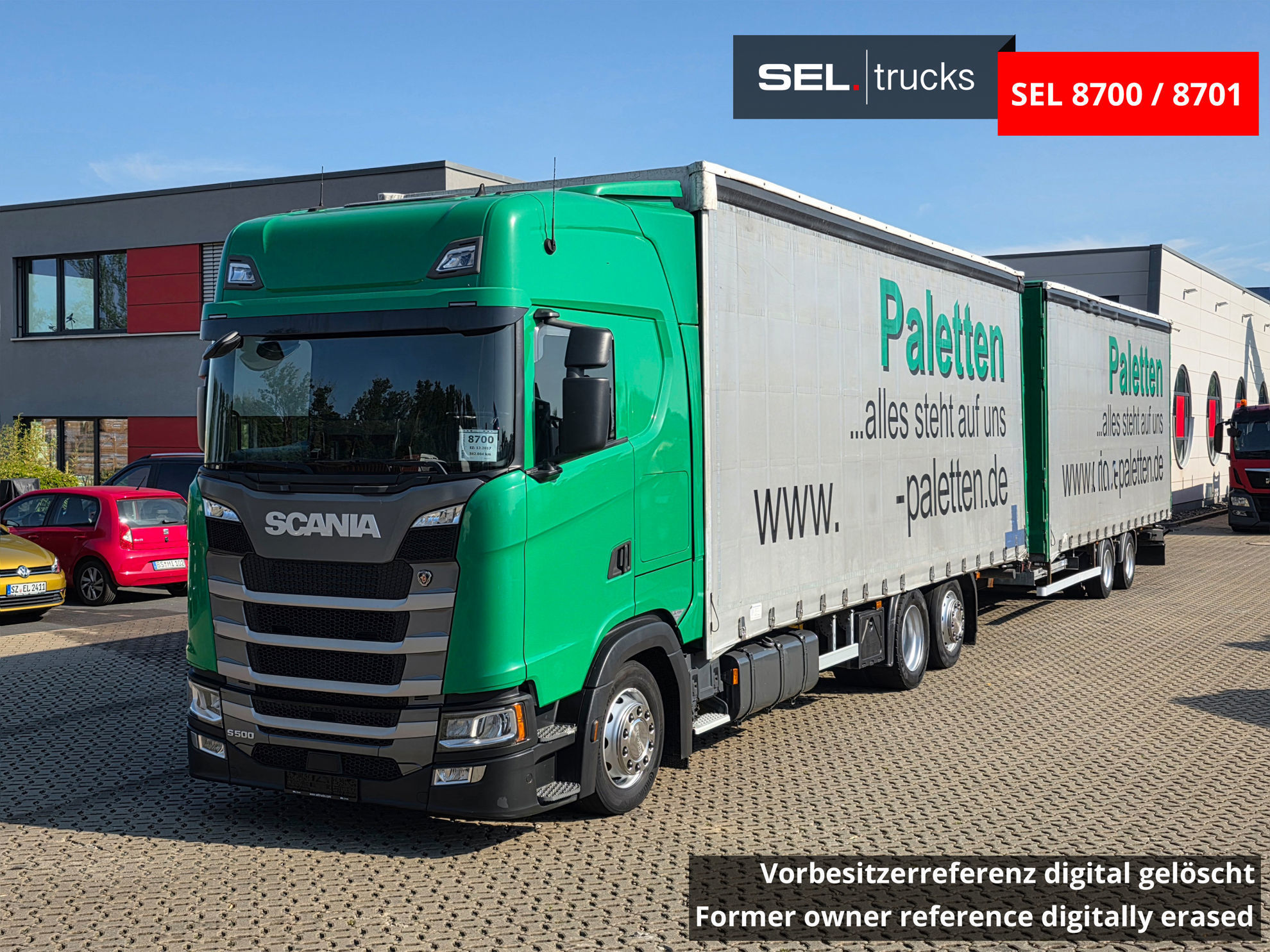 Scania S500 B6x2*4LB used Trucks