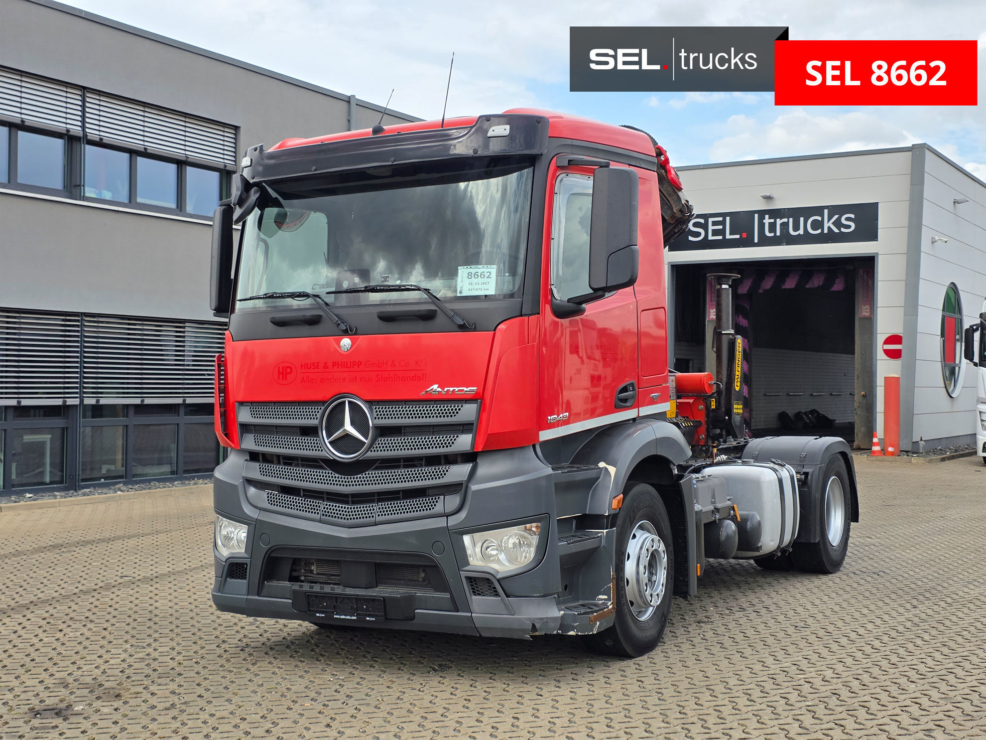 Mercedes-Benz Antos 1843 used Trucks