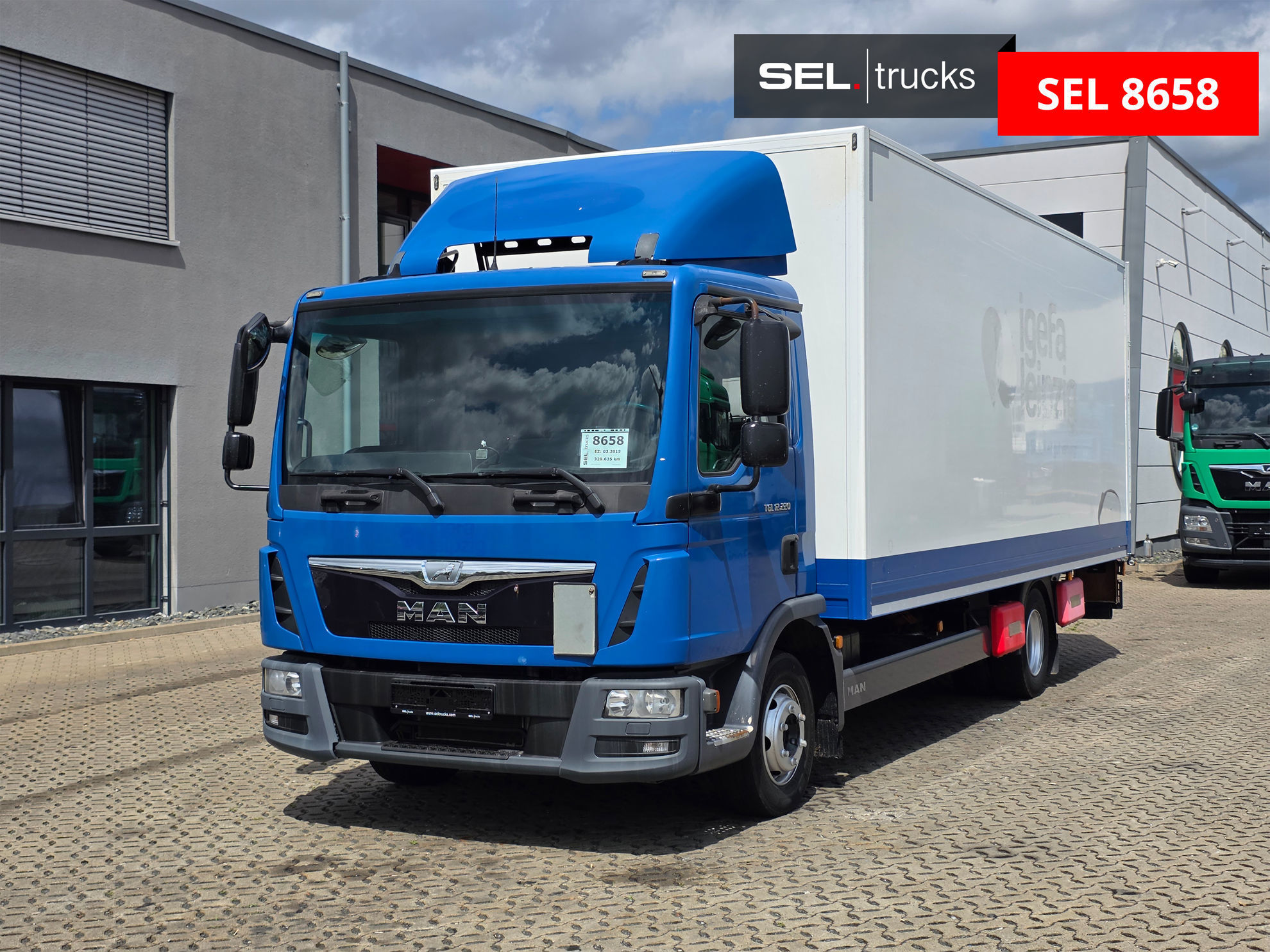 MAN TGL 12.220 4X BL used Trucks