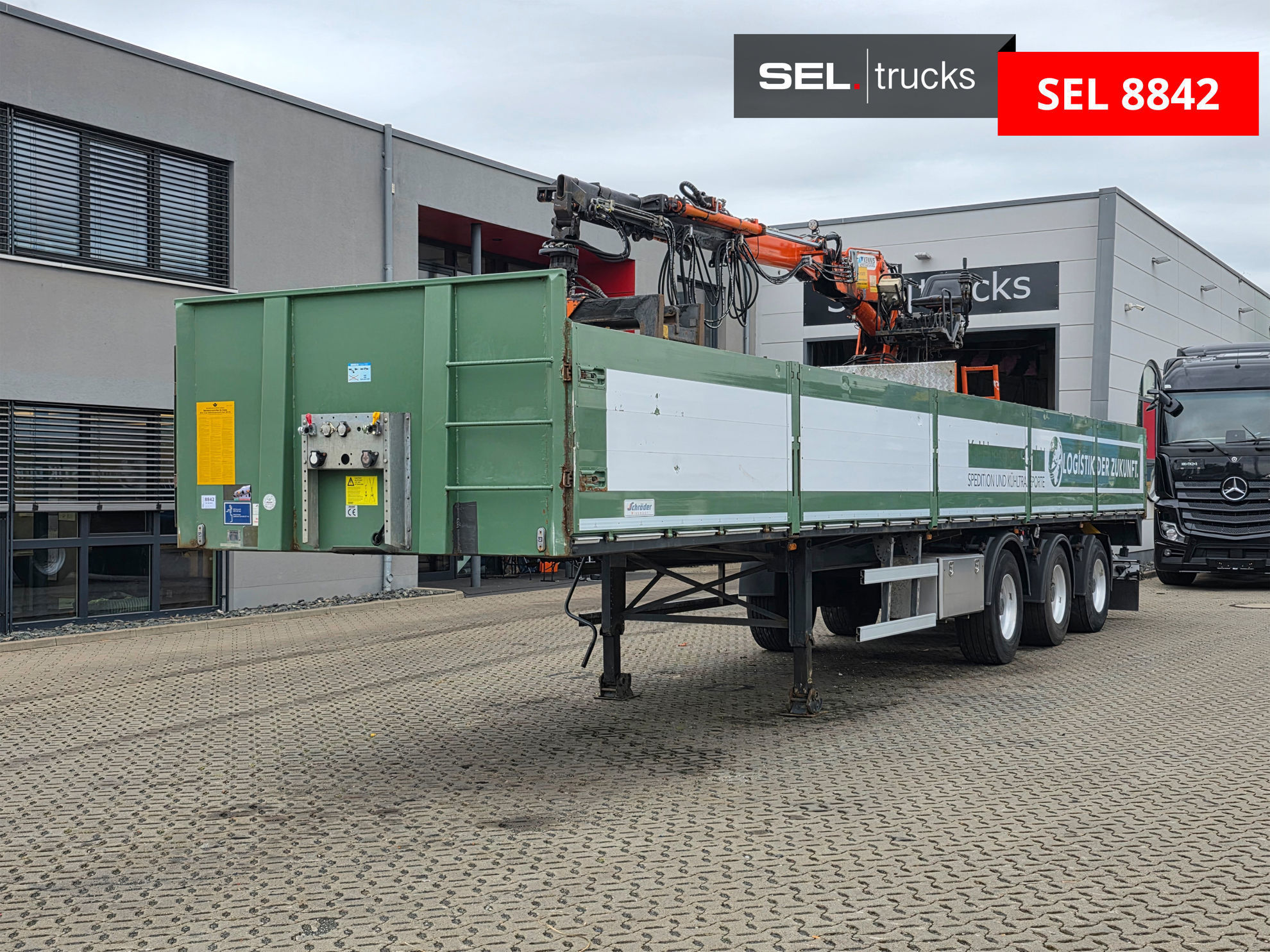 Schröder ST11/24 P2-13,6 KR ZL  used Trailer