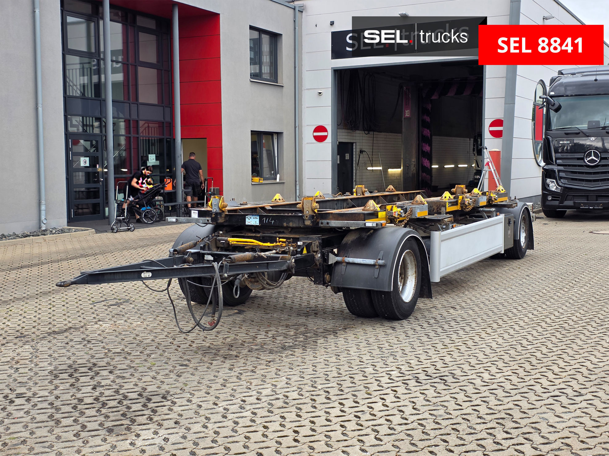 Hüffermann HSA used Trailer