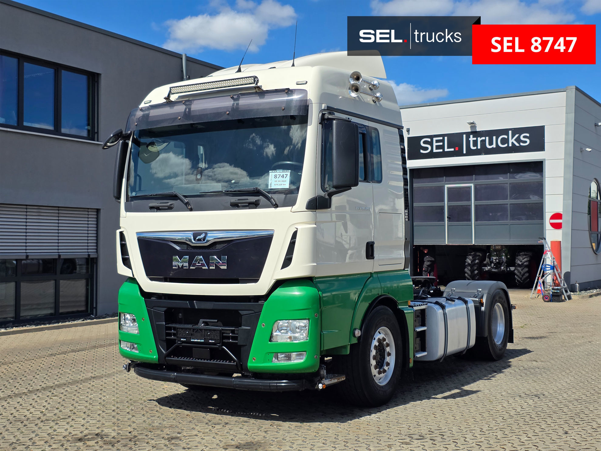 MAN TGX 18.460 4X2 BLS used Trucks