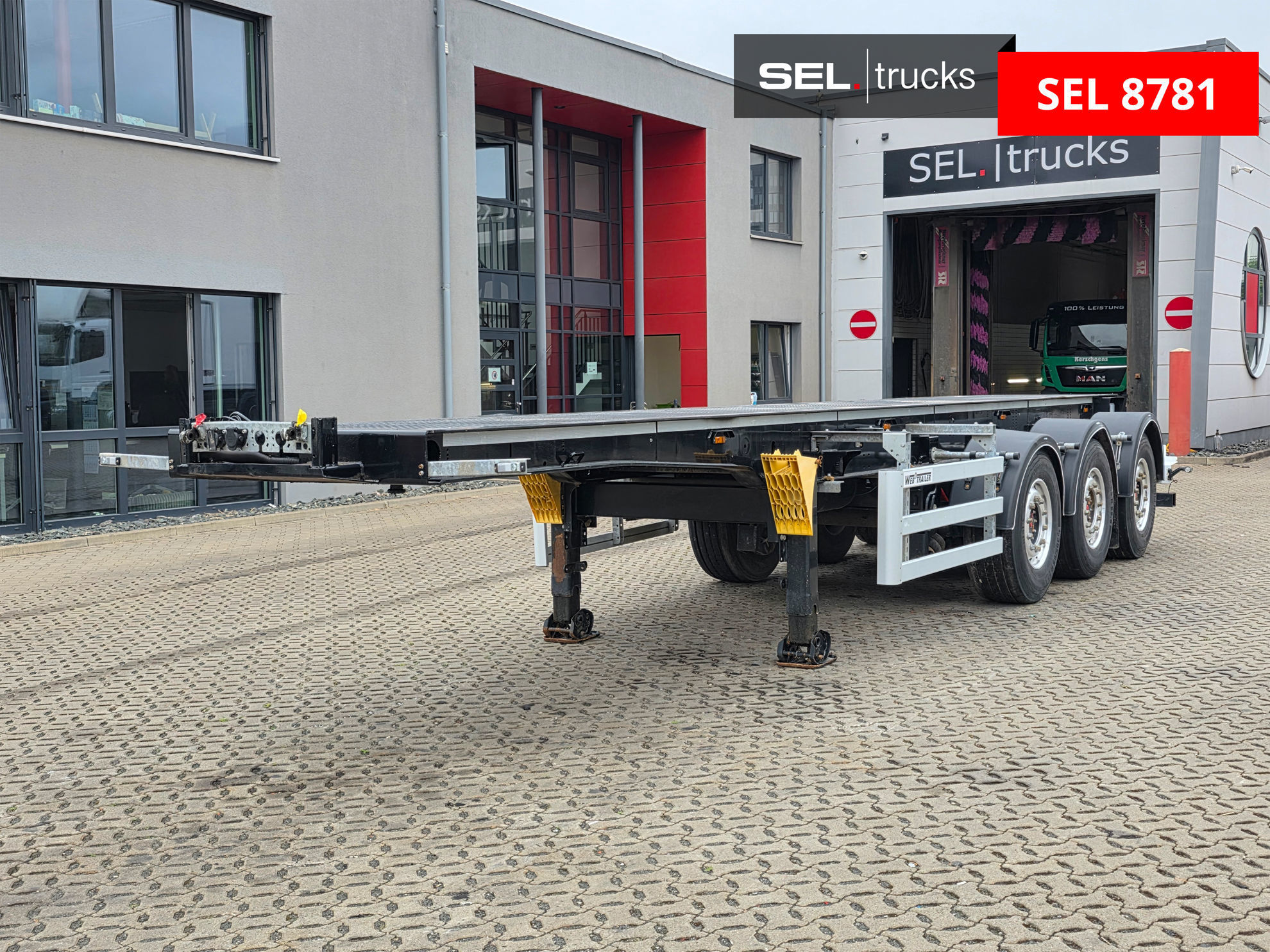 Web-Trailer LPRS 24 used Trailer