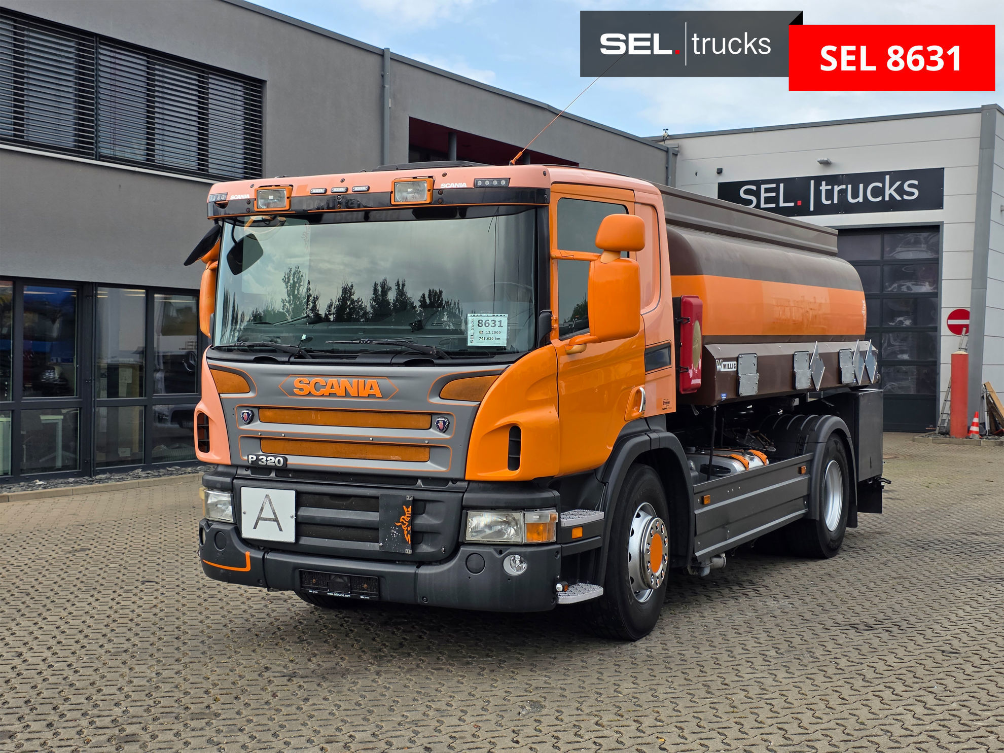 Scania P 320 DB4X2MNA used Trucks