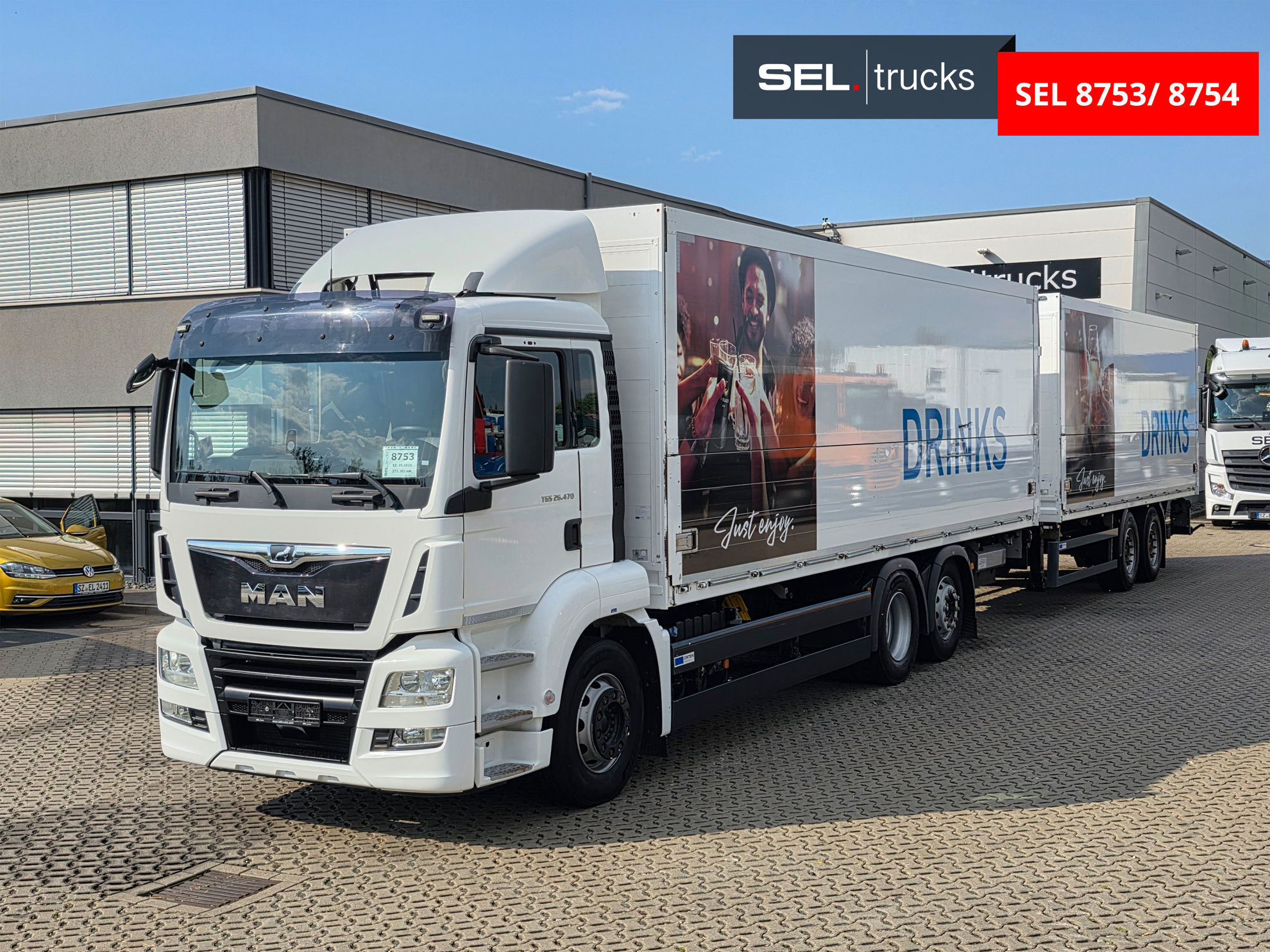 MAN TGS 26.470 6X2-4 LL used Trucks
