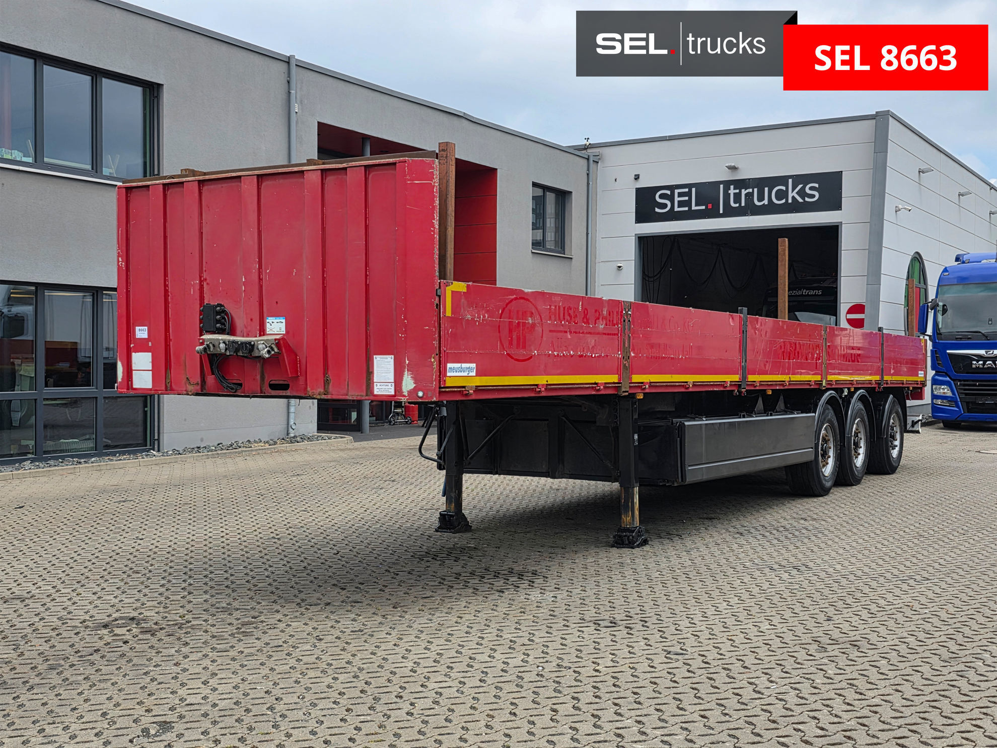 Meusburger MPS-3 used Trailer