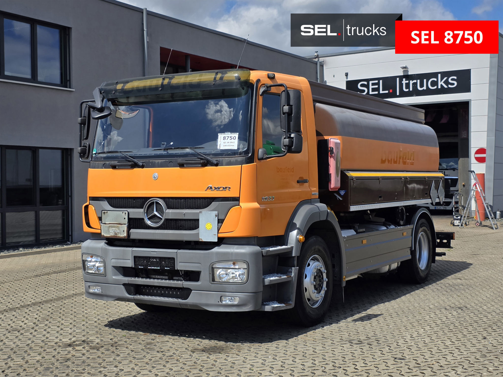 Mercedes-Benz Axor 1833L used Trucks