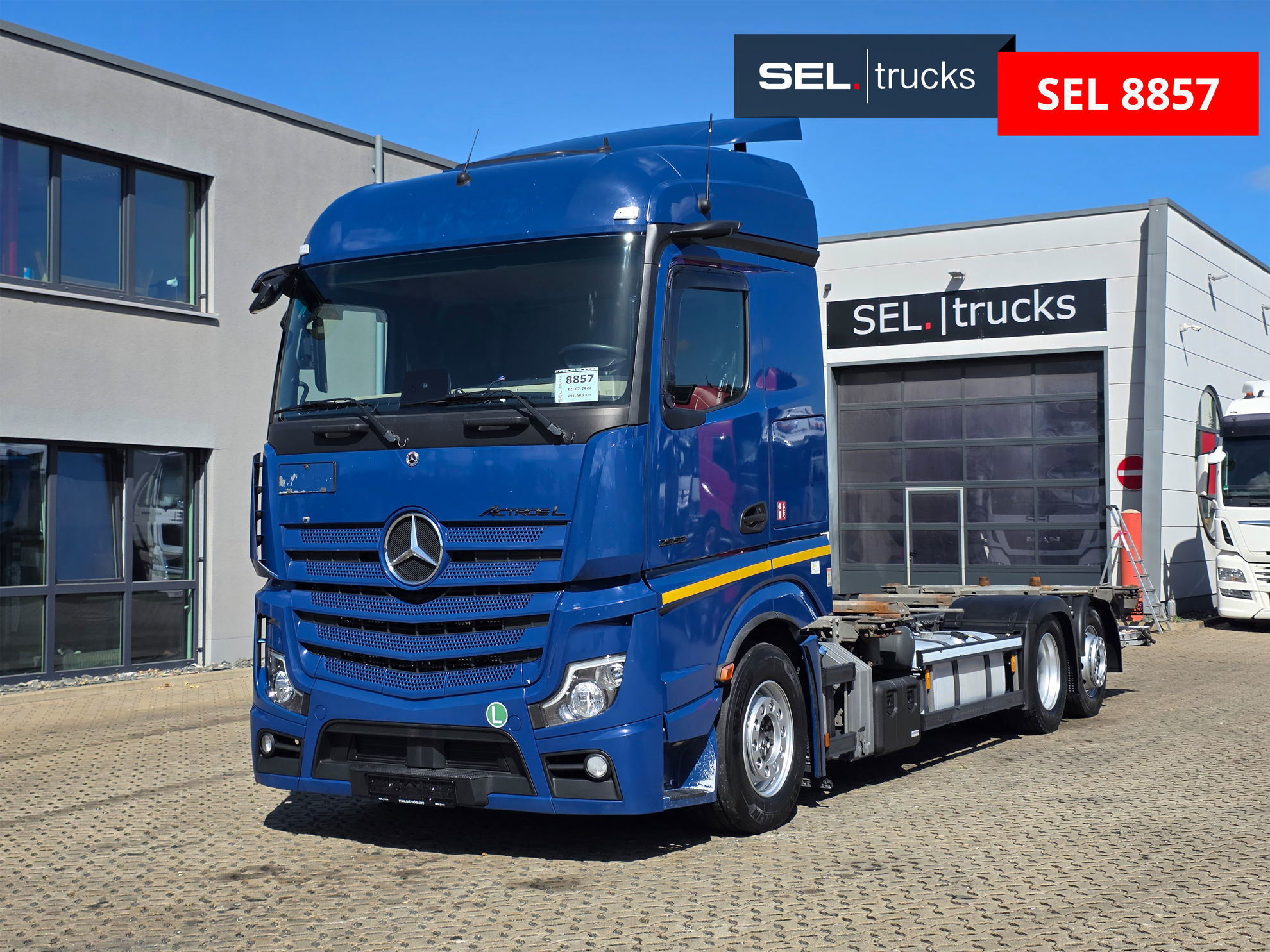 Mercedes-Benz Actros 2553 used Trucks