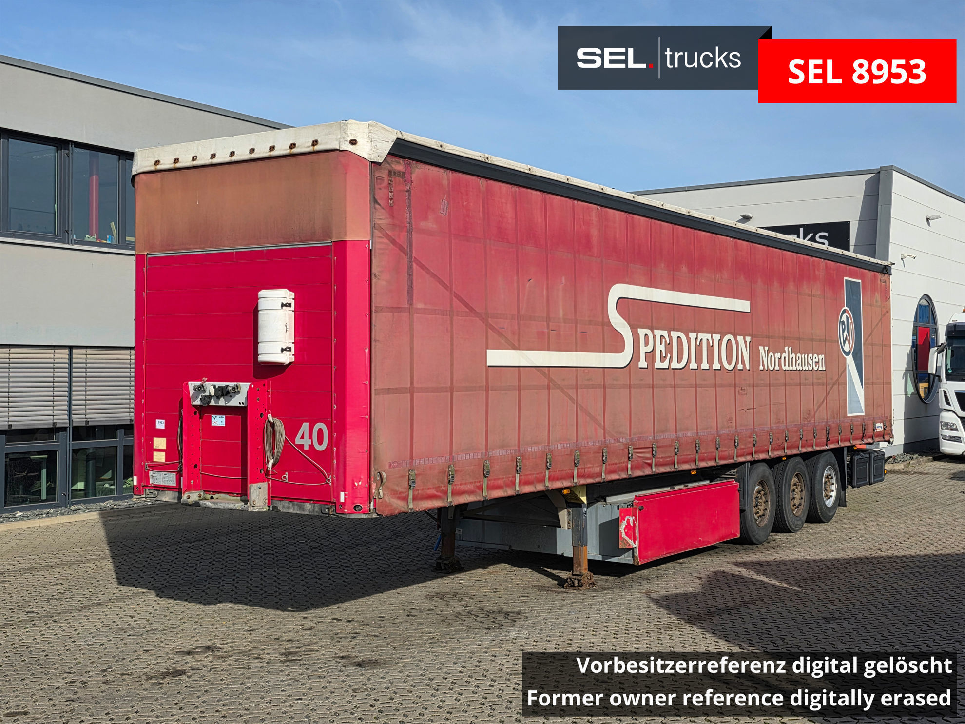 Schmitz Cargobull SCS 24/L 13.62 EB used Trailer
